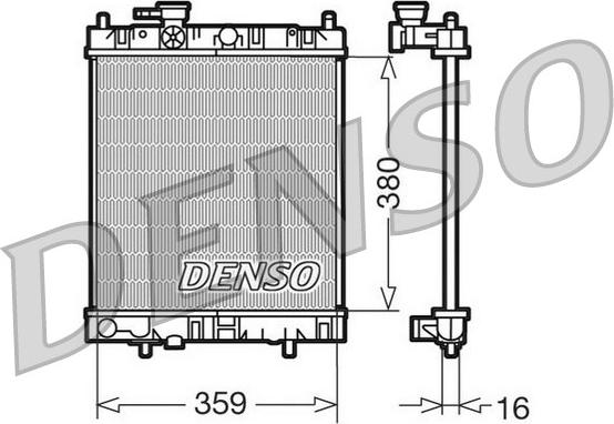 Denso DRM46001 - Hladnjak, hladjenje motora www.molydon.hr