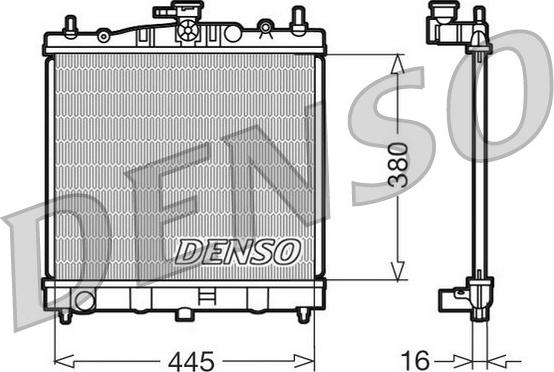 Denso DRM46002 - Hladnjak, hladjenje motora www.molydon.hr