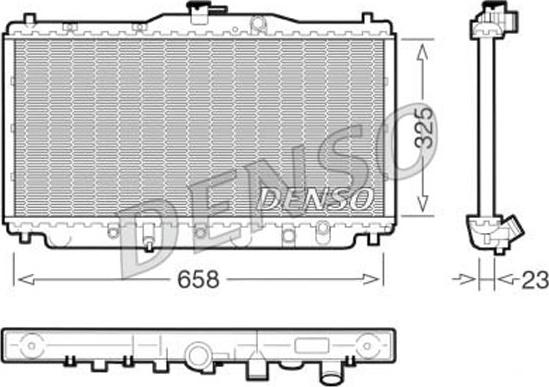 Denso DRM40001 - Hladnjak, hladjenje motora www.molydon.hr