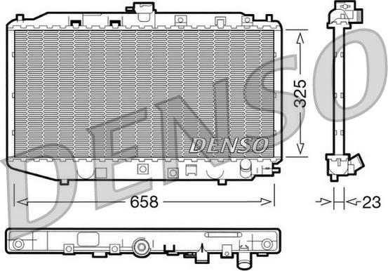 Denso DRM40002 - Hladnjak, hladjenje motora www.molydon.hr