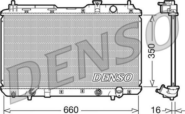 Denso DRM40010 - Hladnjak, hladjenje motora www.molydon.hr