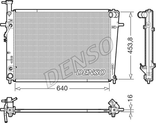 Denso DRM41029 - Hladnjak, hladjenje motora www.molydon.hr