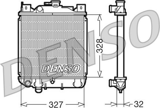 Denso DRM47006 - Hladnjak, hladjenje motora www.molydon.hr