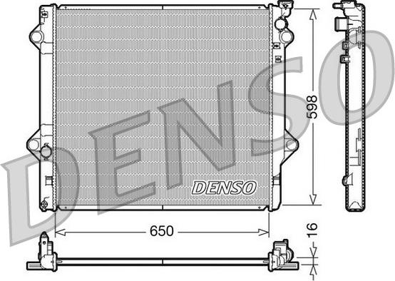 Denso DRM50048 - Hladnjak, hladjenje motora www.molydon.hr