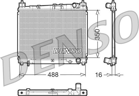 Denso DRM50006 - Hladnjak, hladjenje motora www.molydon.hr