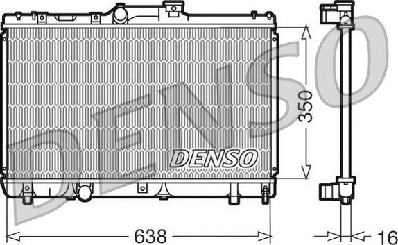 Denso DRM50013 - Hladnjak, hladjenje motora www.molydon.hr