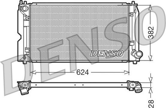 Denso DRM50012 - Hladnjak, hladjenje motora www.molydon.hr