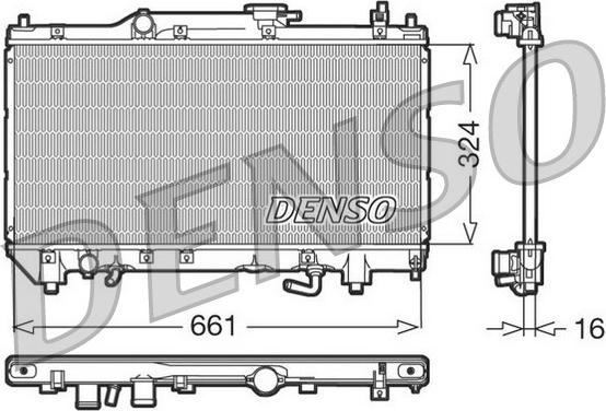 Denso DRM50017 - Hladnjak, hladjenje motora www.molydon.hr