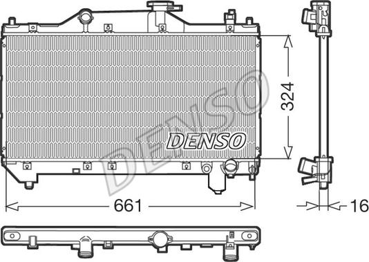 Denso DRM50031 - Hladnjak, hladjenje motora www.molydon.hr