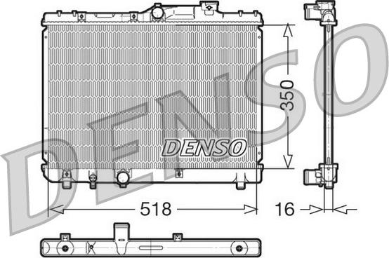 Denso DRM50029 - Hladnjak, hladjenje motora www.molydon.hr