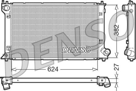 Denso DRM50027 - Hladnjak, hladjenje motora www.molydon.hr