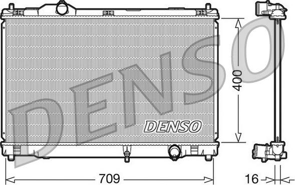 Denso DRM51008 - Hladnjak, hladjenje motora www.molydon.hr