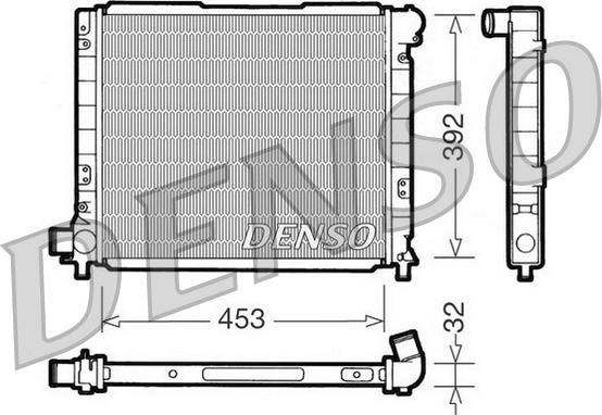 Denso DRM09051 - Hladnjak, hladjenje motora www.molydon.hr