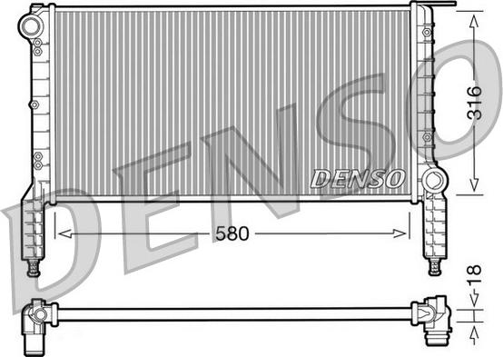 Denso DRM09064 - Hladnjak, hladjenje motora www.molydon.hr