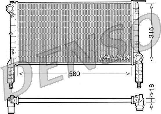 Denso DRM09063 - Hladnjak, hladjenje motora www.molydon.hr