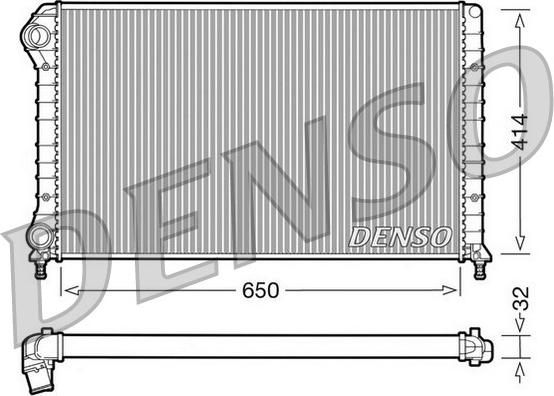 Denso DRM09062 - Hladnjak, hladjenje motora www.molydon.hr