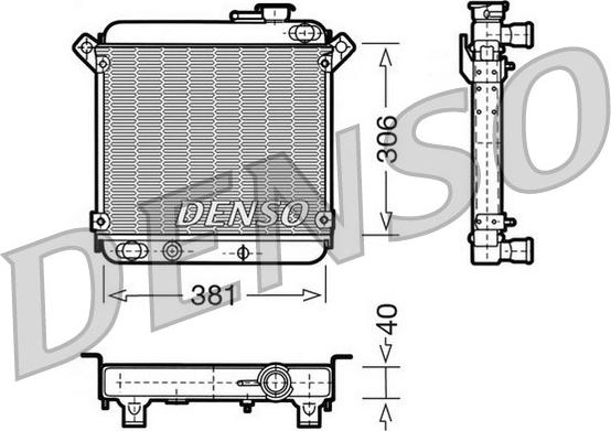 Denso DRM09004 - Hladnjak, hladjenje motora www.molydon.hr