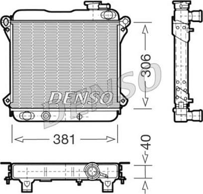 Denso DRM09001 - Hladnjak, hladjenje motora www.molydon.hr