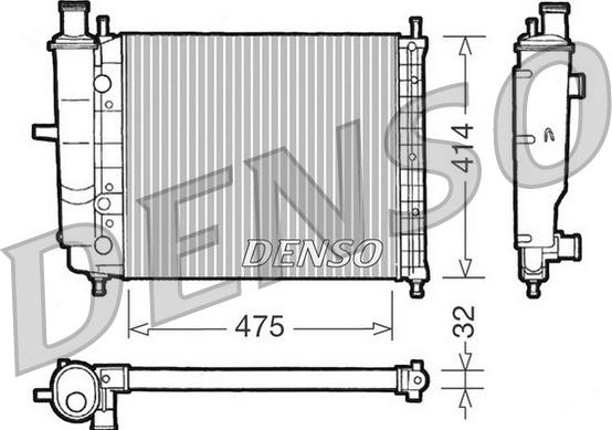 Denso DRM09028 - Hladnjak, hladjenje motora www.molydon.hr