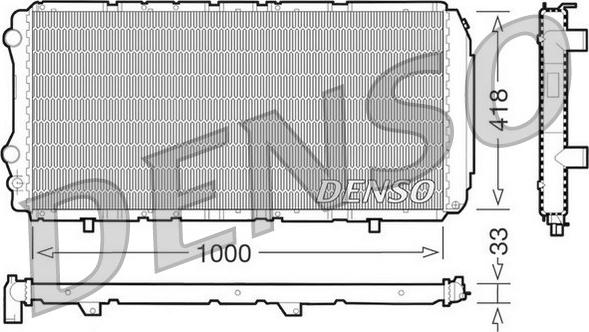 Denso DRM09075 - Hladnjak, hladjenje motora www.molydon.hr