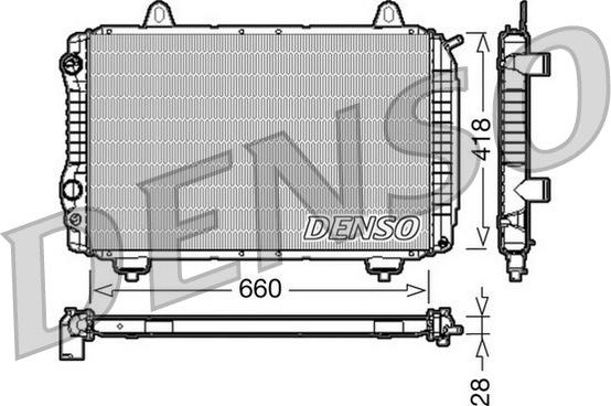 Denso DRM09071 - Hladnjak, hladjenje motora www.molydon.hr