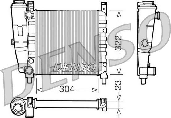 Denso DRM09140 - Hladnjak, hladjenje motora www.molydon.hr