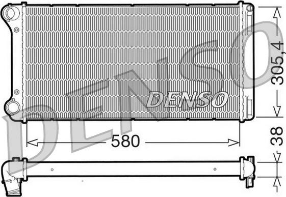 Denso DRM09103 - Hladnjak, hladjenje motora www.molydon.hr