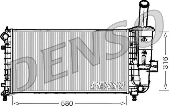 Denso DRM09102 - Hladnjak, hladjenje motora www.molydon.hr