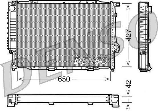 Denso DRM05056 - Hladnjak, hladjenje motora www.molydon.hr