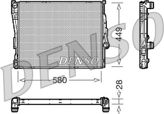 Denso DRM05069 - Hladnjak, hladjenje motora www.molydon.hr