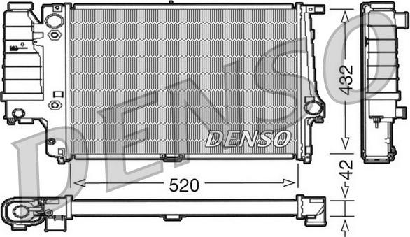 Denso DRM05065 - Hladnjak, hladjenje motora www.molydon.hr