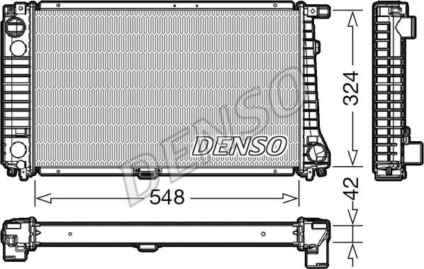 Denso DRM05016 - Hladnjak, hladjenje motora www.molydon.hr