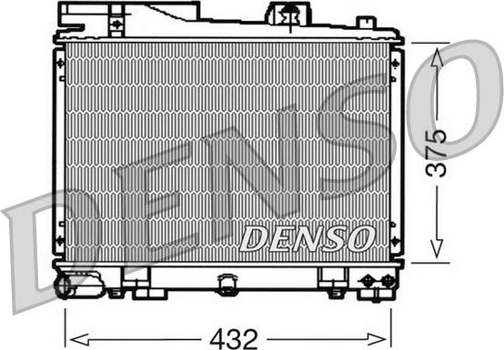 Denso DRM05034 - Hladnjak, hladjenje motora www.molydon.hr