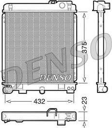 Denso DRM05030 - Hladnjak, hladjenje motora www.molydon.hr