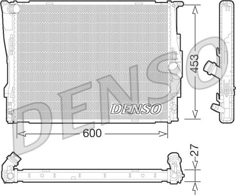 Denso DRM05073 - Hladnjak, hladjenje motora www.molydon.hr