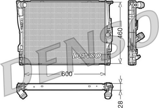 Denso DRM05110 - Hladnjak, hladjenje motora www.molydon.hr