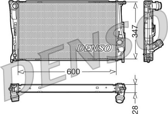 Denso DRM05111 - Hladnjak, hladjenje motora www.molydon.hr