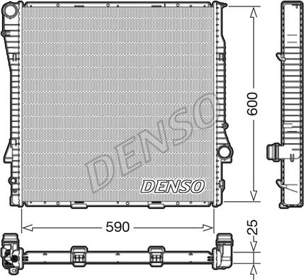 Denso DRM05113 - Hladnjak, hladjenje motora www.molydon.hr