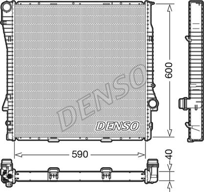 Denso DRM05112 - Hladnjak, hladjenje motora www.molydon.hr