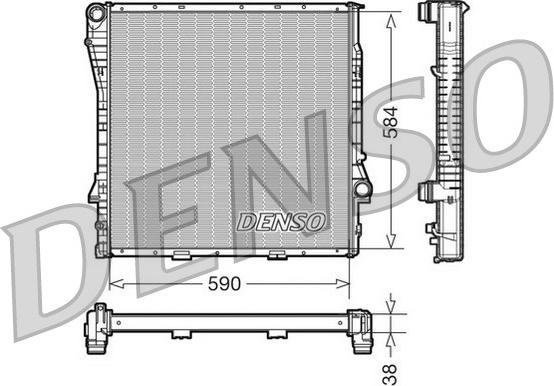 Denso DRM05117 - Hladnjak, hladjenje motora www.molydon.hr