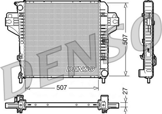 Denso DRM06030 - Hladnjak, hladjenje motora www.molydon.hr