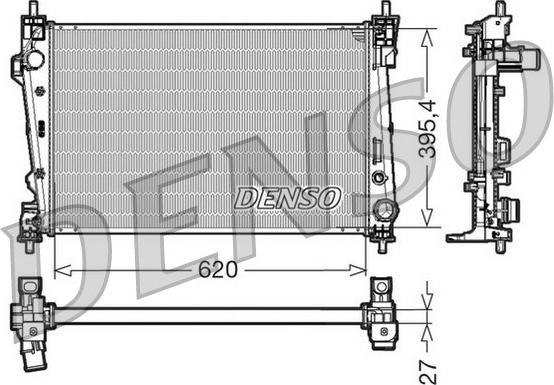 Denso DRM01006 - Hladnjak, hladjenje motora www.molydon.hr