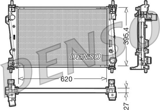 Denso DRM01007 - Hladnjak, hladjenje motora www.molydon.hr