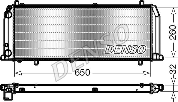 Denso DRM02008 - Hladnjak, hladjenje motora www.molydon.hr