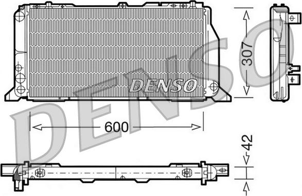 Denso DRM02013 - Hladnjak, hladjenje motora www.molydon.hr