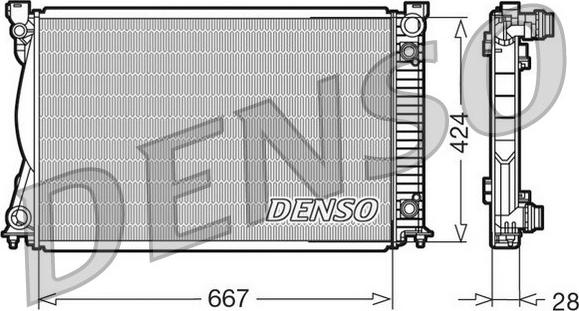 Denso DRM02039 - Hladnjak, hladjenje motora www.molydon.hr