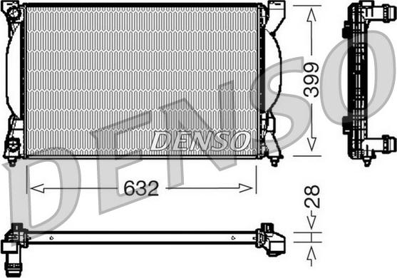 Denso DRM02033 - Hladnjak, hladjenje motora www.molydon.hr