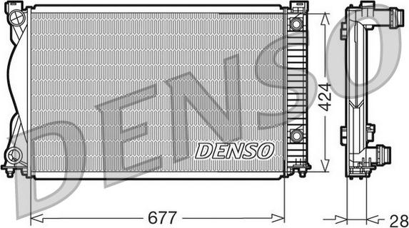 Denso DRM02037 - Hladnjak, hladjenje motora www.molydon.hr