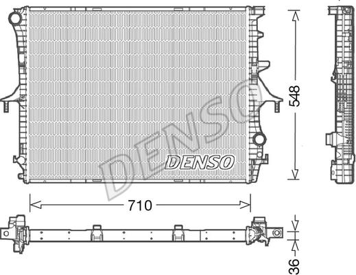 Denso DRM02026 - Hladnjak, hladjenje motora www.molydon.hr