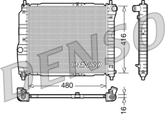 Denso DRM15003 - Hladnjak, hladjenje motora www.molydon.hr